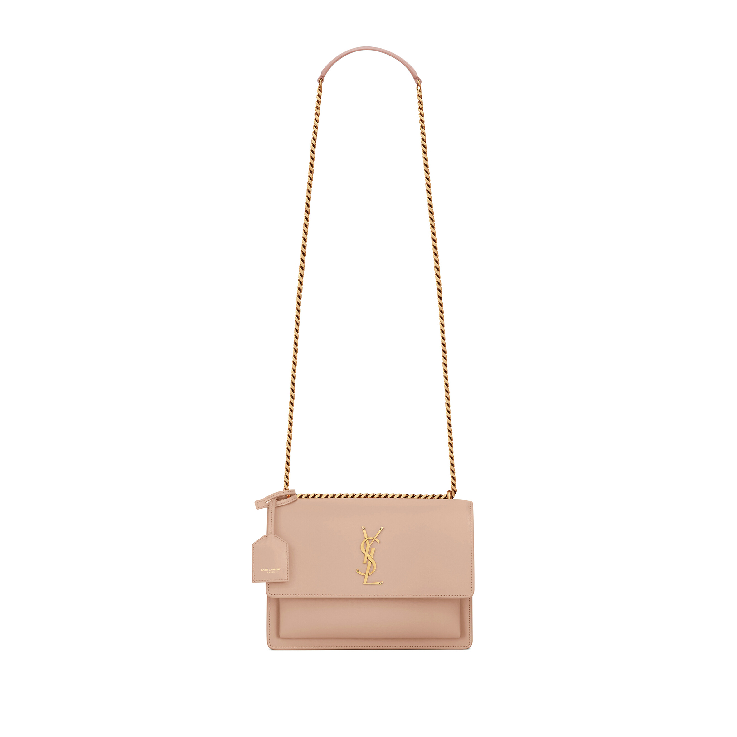 YSL SUNSET MEDIUM IN SMOOTH LEATHER 442906D420W2738 (22*16*8cm)